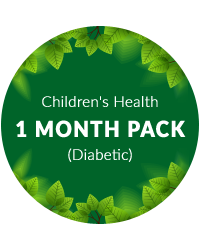 Children's Health 1 month pack for diabetic patients