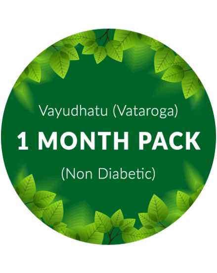 Vayudhatu (Vataroga) 1 month pack for non diabetic Patients - Click Image to Close
