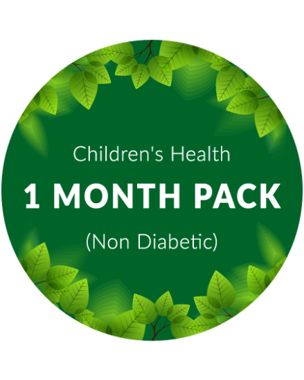 Children's Health 1 month pack for non diabetic patients - Click Image to Close