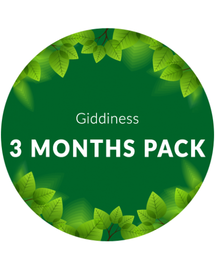 3 Months Pack for Giddiness - Click Image to Close