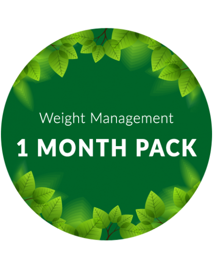 Weight Management 1 month pack - Click Image to Close