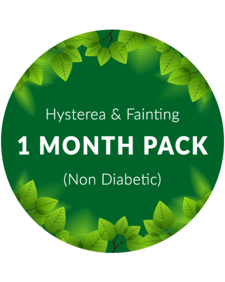 Hysteria & Fainting 1 month pack for non diabetic patients - Click Image to Close