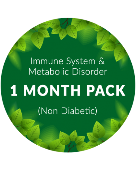 Immune System & Metabolic Disorder 1 month pack - non diabetics - Click Image to Close