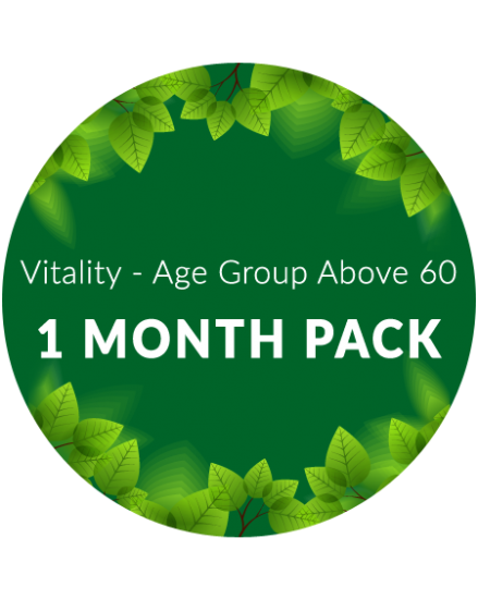 Vitality Age above 60 - 1 month pack - Click Image to Close