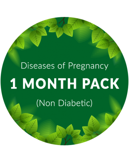 Diseases of Pregnancy 1 month pack for non diabetic patients - Click Image to Close