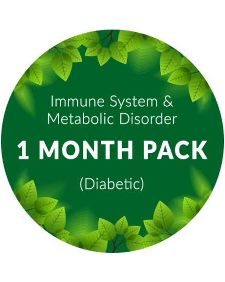 Immune System & Metabolic Disorder 1 month pack- diabetics - Click Image to Close