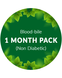 Blood-bile 1 month pack for non diabetic patients