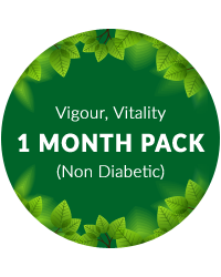 Vigour, Vitality 1 month pack for Non Diabetic Patients