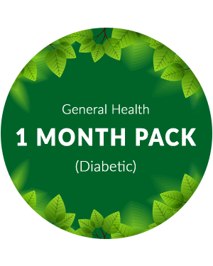 General Health 1 month pack for Diabetic Patient