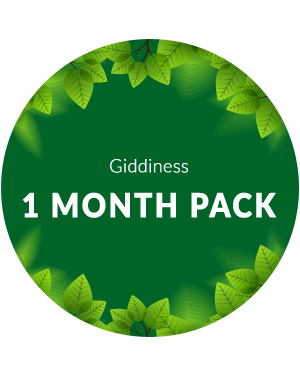 1 Month Pack for Giddiness