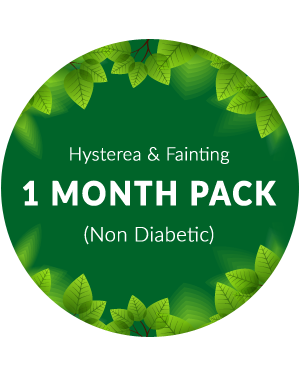 Hysteria & Fainting 1 month pack for non diabetic patients