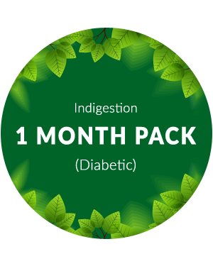 Indigestion 1 month pack for diabetic patients