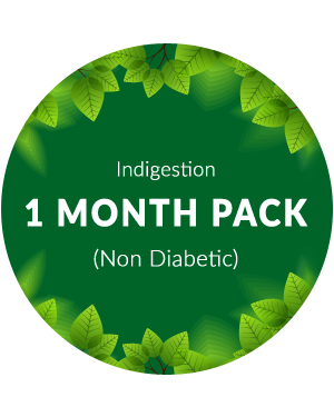 Indigestion 1 month pack for non diabetic patients