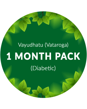 Vayudhatu (Vataroga) 1 month pack for diabetic Patients