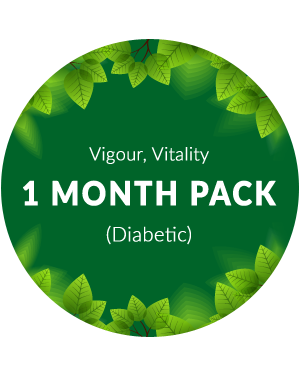 Vigour, Vitality 1 month pack for Diabetic Patients